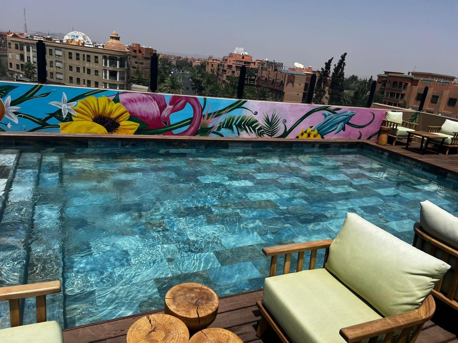 Hotel Le Rocher Marrakech Marakeş Dış mekan fotoğraf