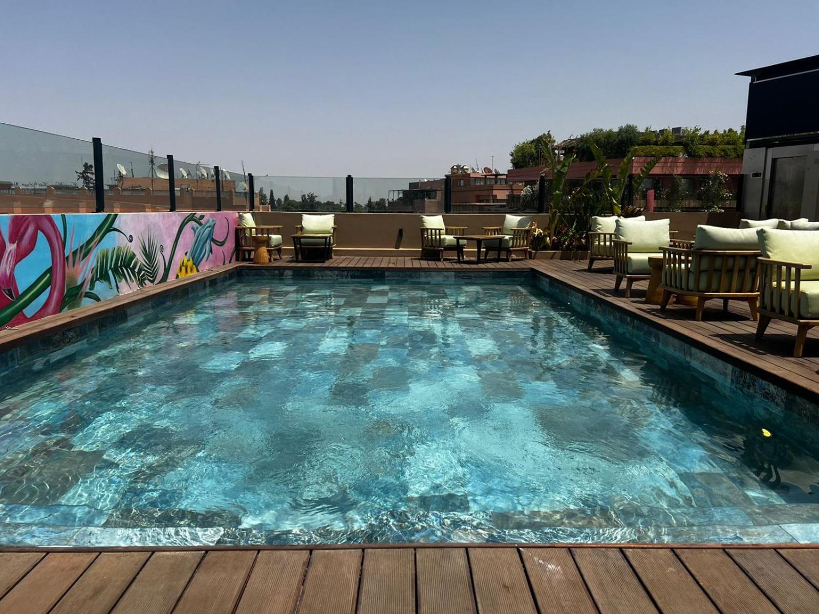 Hotel Le Rocher Marrakech Marakeş Dış mekan fotoğraf