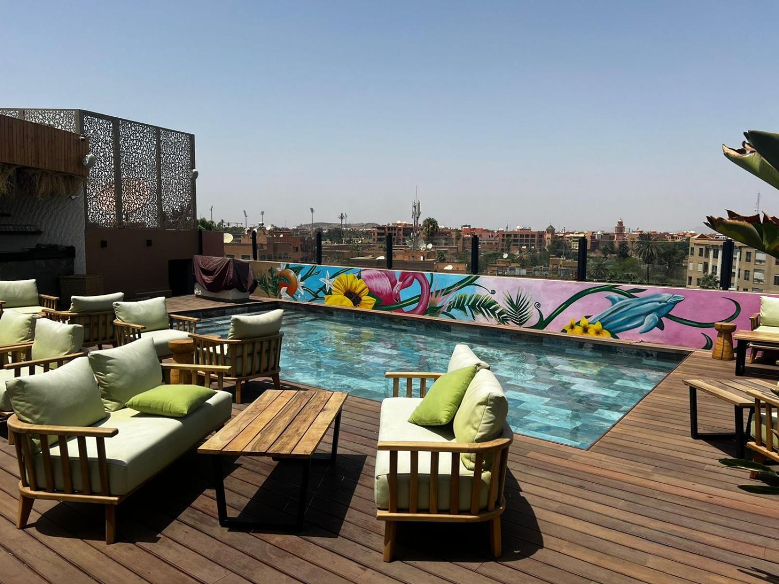 Hotel Le Rocher Marrakech Marakeş Dış mekan fotoğraf